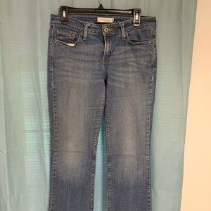 Women’s Levi 545 low cut boot jeans Sz 8